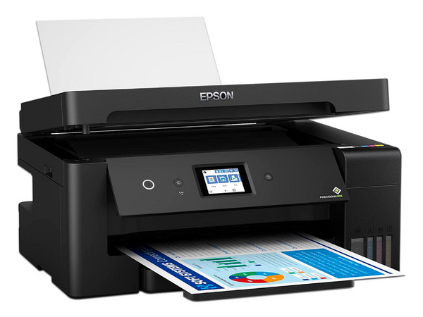 Multifuncional Inalámbrica Epson EcoTank L14150, Impresora, Copiadora, Escáner y Fax, Sistema de Tanques de Tinta, Wi-Fi, Ethernet, USB.