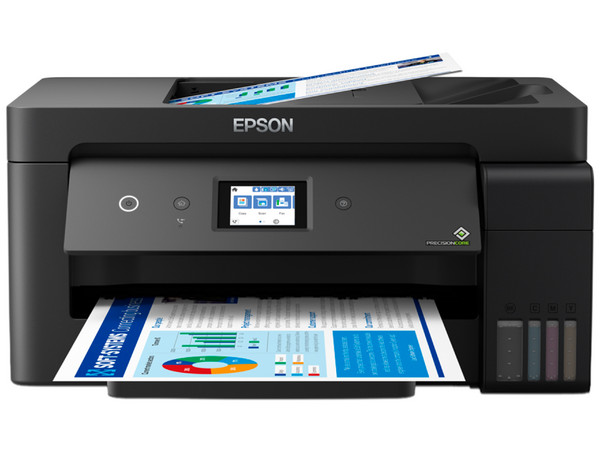 Multifuncional Inalámbrica Epson EcoTank L14150, Impresora, Copiadora, Escáner y Fax, Sistema de Tanques de Tinta, Wi-Fi, Ethernet, USB.