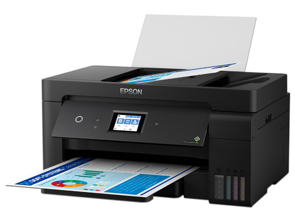 Multifuncional Inalámbrica Epson EcoTank L14150, Impresora, Copiadora, Escáner y Fax, Sistema de Tanques de Tinta, Wi-Fi, Ethernet, USB.
