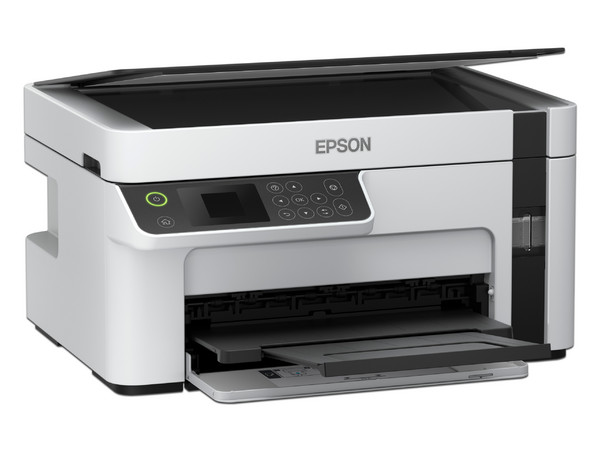 Multifuncional Epson EcoTank M2120, Impresora, Copiadora y Escáner, Sistema de Tanques de Tinta, Wi-Fi, USB.
