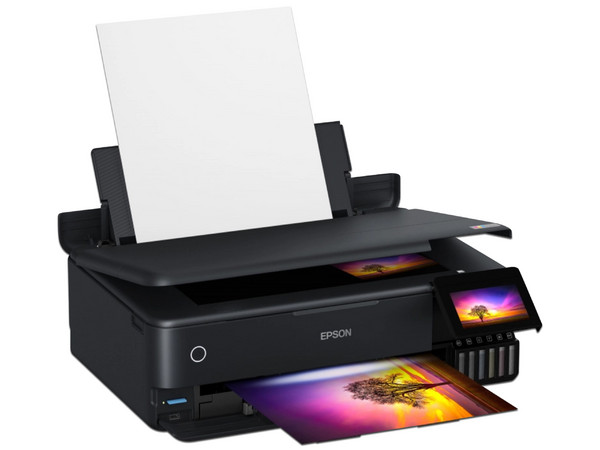 Multifuncional de Sistema de Inyección de Tinta Epson EcoTank L8180, Impresora, Copiadora y Escáner, Ethernet, Wi-Fi, USB, A3+, Cama Plana Tamaño Oficio.