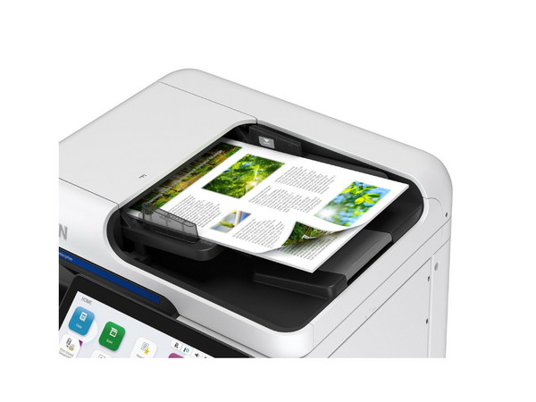 Multifuncional Epson WorkForce Enterprise AM-C400, Impresora, Copiadora, Escáner, USB. Color Blanco.