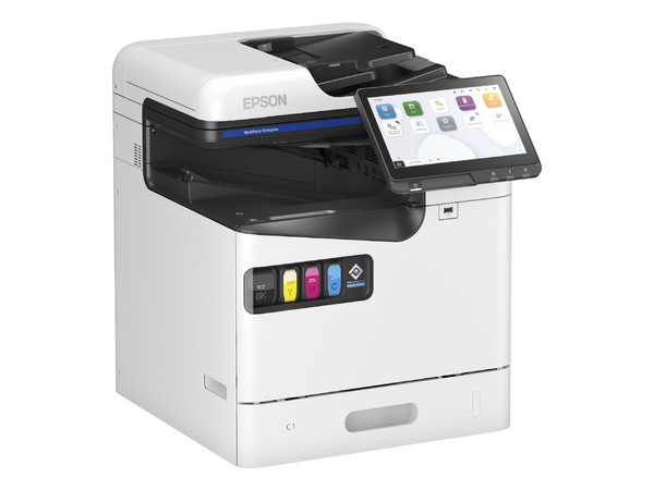 Multifuncional Epson WorkForce Enterprise AM-C400, Impresora, Copiadora, Escáner, USB. Color Blanco.