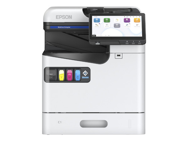 Multifuncional Epson WorkForce Enterprise AM-C400, Impresora, Copiadora, Escáner, USB. Color Blanco.