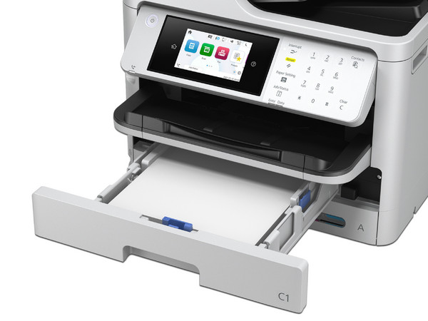 Multifuncional Epson WorkForce Pro WF-C5890, Sistema de Bolsas de Tinta Reemplazables, Impresora, Copiadora y Escáner, Wi-Fi, USB.