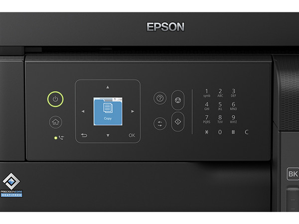 Multifuncional Epson EcoTank L5590 con Sistema de Tanques de Tinta, Impresora, Copiadora y Escáner, Wi-Fi, Ethernet, USB. Color Negro. (2 años de garantía)