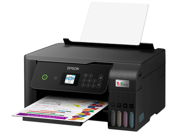 Multifuncional Epson EcoTank L3560, Impresora, Copiadora y Escáner, Sistema de Tanques de Tinta, Wi-Fi, USB.