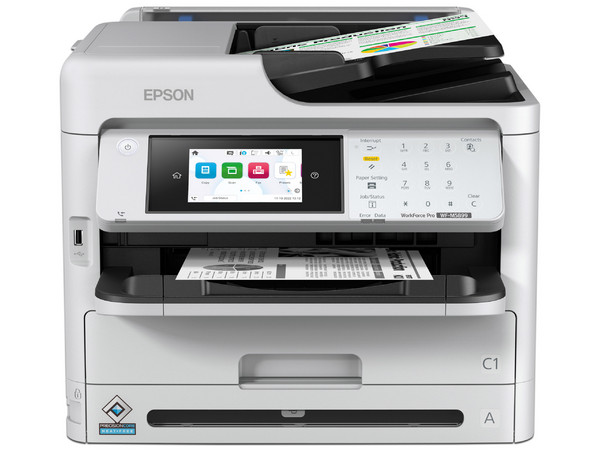 Multifuncional Epson WorkForce Pro WF-M5899 con Sistema de Tanques de Tinta, Monocromática, Wi-Fi, Ethernet, USB.