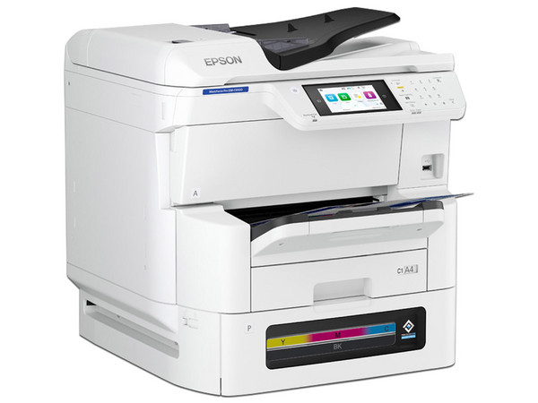 Multifuncional Epson WorkForce Pro EM-C8100, Impresora, Copiadora y Escáner, Ethernet, USB. Color Blanco.