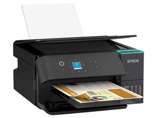 Impresora con Sistema de Tanques de Tinta Epson EcoTank L4360, Resolución hasta 4800 x 1200 dpi, Wi-Fi, USB.