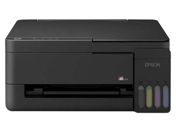 Multifuncional a Color Epson EcoTank L3310 , Resolución de Impresión 5760 x 1440 DPI, Impresora, Copiadora, Escáner, USB. Color Negro.