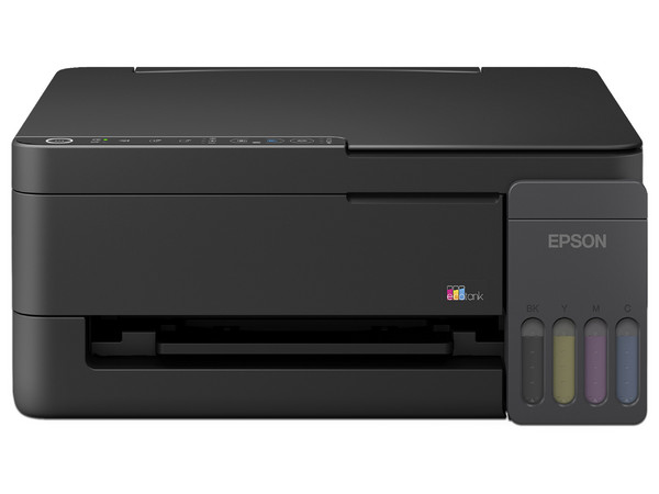 Multifuncional a Color Epson EcoTank L3350, Resolución de Impresión 5760 x 1440 DPI, Impresora, Copiadora, Escáner, Wi-Fi, USB. Color Negro.
