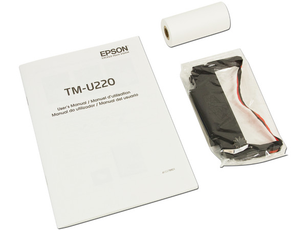 Miniprinter para Recibos Epson TM-U220D-103/603, Corte Manual. Interfaz Serial (RS-232).