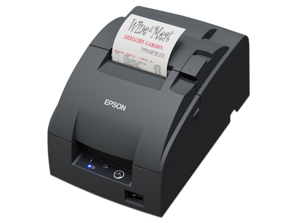 Impresora de Matriz de Puntos para Punto de Venta Epson TM-U220IIB USB, Color Negro.