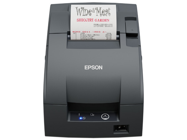 Impresora de Matriz de Puntos para Punto de Venta Epson TM-U220IIB USB, Color Negro.