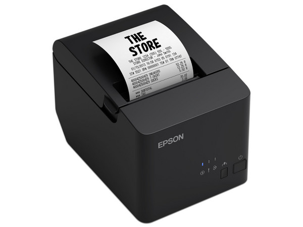 Impresora Térmica para Punto de Venta Epson TM-T20IV-L USB/Serial. Color Negro.