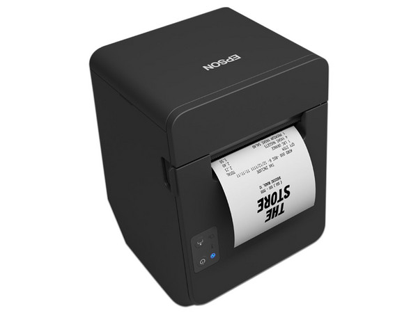 Impresora Térmica de Recibos para Punto de Venta Epson TM-T20IV-SP Resolución de Impresión de 203 x 203 DPI, USB/Serial. Color Negro.