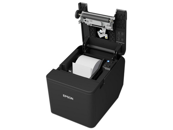 Impresora Térmica de Recibos para Punto de Venta Epson TM-T20IV-SP Resolución de Impresión de 203 x 203 DPI, USB/Serial. Color Negro.