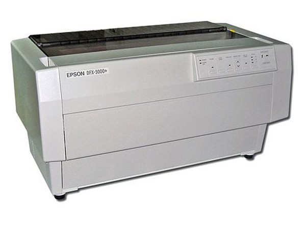Impresora Epson DFX-5000+ de Matriz de Punto a 560 cps, rápida e inteligente.