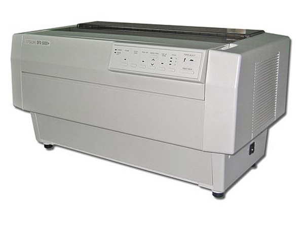 Impresora Epson DFX-5000+ de Matriz de Punto a 560 cps, rápida e inteligente.