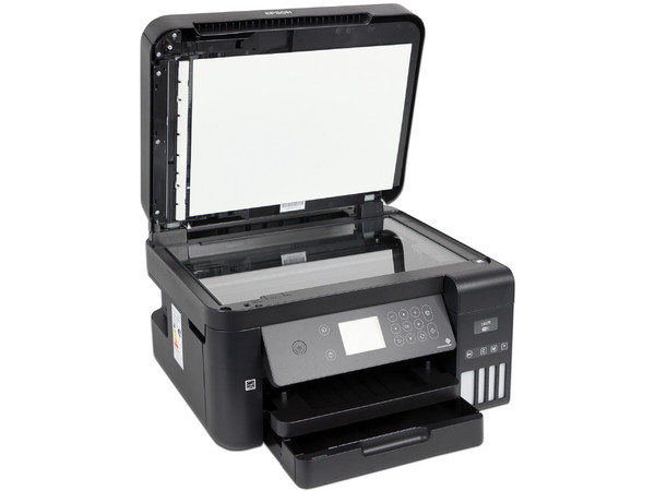 Multifuncional de tanques de Tinta a Color Epson EcoTank L6171, Impresora, Copiadora, Escáner, resolución hasta 4800 x 1200 DPI, Wi-Fi, Ethernet, USB. Incluye Botellas de Tinta.