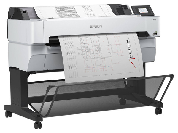 Plotter a Color Epson SureColor T5470M, Impresora y Escáner, hasta 2400 x 1200 dpi, Pantalla LCD 4.3