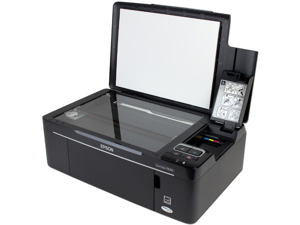 Multifuncional Epson Stylus TX130, Impresora, Copiadora y Escáner, Resolución hasta 5760 x 1440 dpi.