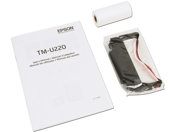 Miniprinter para Recibos Epson TM-U220D-806, Corte Manual. Interfaz USB 2.0.