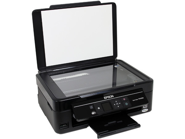 Multifuncional Epson Stylus TX430W, Impresora, Copiadora y Escáner, Resolución hasta 5760 x 1440 dpi, Wi-Fi 802.11b/g/n, Pantalla de 1.44