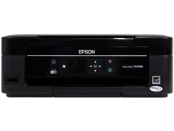 Multifuncional Epson Stylus TX430W, Impresora, Copiadora y Escáner, Resolución hasta 5760 x 1440 dpi, Wi-Fi 802.11b/g/n, Pantalla de 1.44