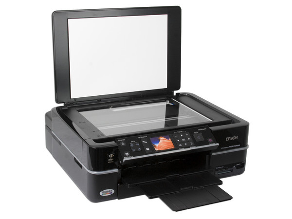 Multifuncional Epson Stylus Photo TX700W incluye Wi-Fi 802.11b/g, Impresora, Copiadora y Escáner. Impresión directa en CDs y DVDs imprimibles