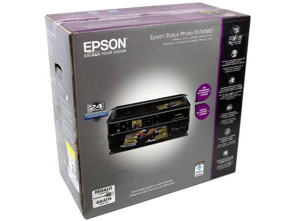Multifuncional Epson Stylus TX730WD, Wi-Fi 802.11b/g/n, Pantalla de 2.5