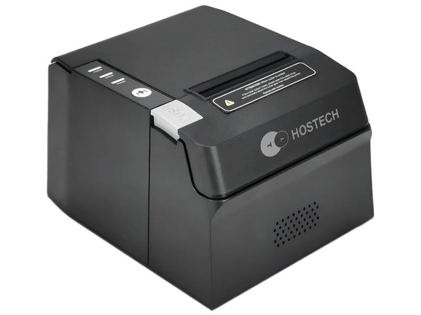 Impresora Térmica portátil para recibos Hostech HT-100, 8 puntos/mm, 160 mm/s, Color Negro.
