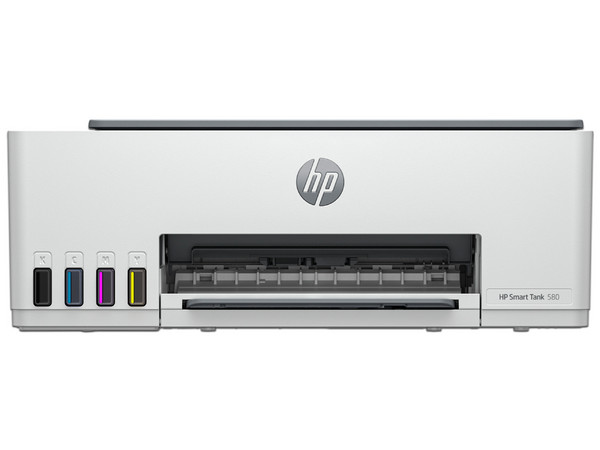 Multifuncional HP a Color de Inyección de Tinta Smart Tank 580, Impresora, Copiadora y Escáner, Wi-Fi, USB.