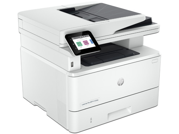 Multifuncional HP LaserJet Pro MFP 4103dw, Impresora Láser Monocromática, Copiadora y Escáner, 1200 x 1200 dpi, Wi-Fi, Ethernet, USB.