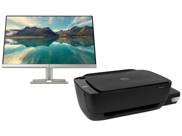 Multifuncional HP Ink Tank 315 de inyección de tinta a color, Impresora, Copiadora, Escáner, Sistema de Tanques de Tinta, USB.
Incluye Monitor LED 24fw de 23.8