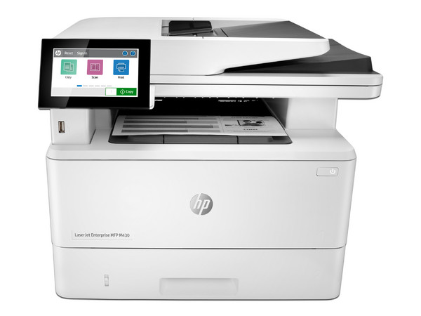 Multifuncional Láser Monocromática HP LaserJet Enterprise M430f, Impresora, Copiadora, Escáner y Fax, Ethernet, Resolución de Impresión de 600 x 600 DPI, USB.