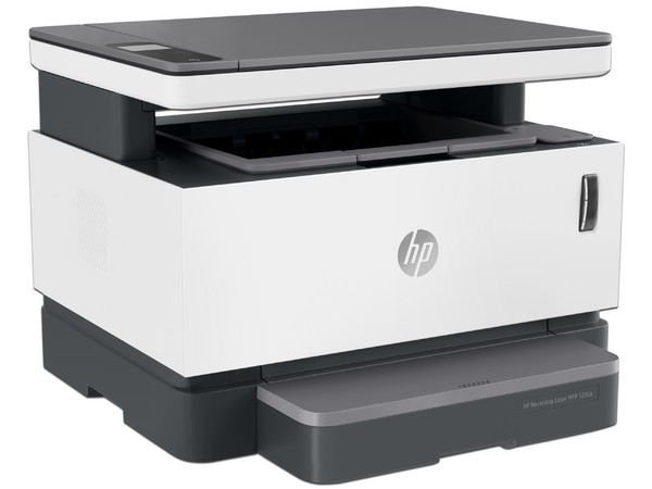 Multifuncional Láser HP NeverStop 1200A con Sistema de Tanque de Toner, Impresora Láser Monocromática, Escáner y Copiadora, 600 x 600 dpi.