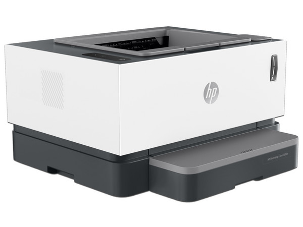 Impresora Monocromática HP Neverstop Láser 1000N con Sistema de Tanque de Toner, hasta 21 ppm, 600x600ppp, USB, Ethernet.