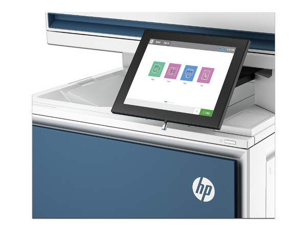 Impresora Láser a HP Color LaserJet Enterprise MFP 5800DN, hasta 45ppm, 1200 x 1200 dpi, Pantalla Tactil de 8