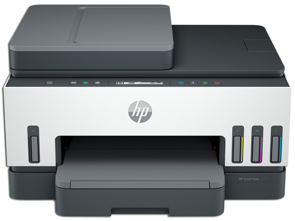 Multifuncional HP Smart Tank 750 con Sistema de Tanques de Tinta, Impresora, Copiadora y Escáner, Wi-Fi, USB.