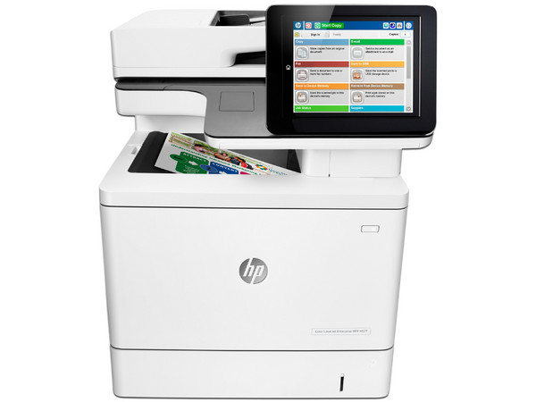 Multifuncional HP Color LaserJet Enterprise M577dn, impresora, copiadora, escáner, Fax, Wi-Fi, Ethernet, USB.