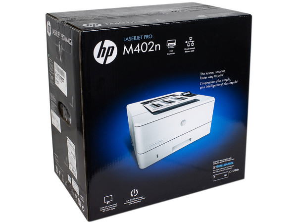 Impresora Láser HP LaserJet Pro M402N, hasta 40ppm, 1200x1200dpi, Ethernet, USB.