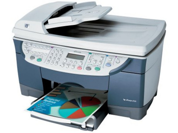 Multifuncional HP OfficeJet D135, Impresora, Copiadora, Scanner y Fax.