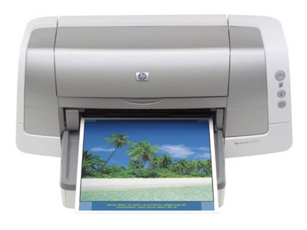 Impresora de Inyección a Color HP DeskJet 6127, resolución 4800 x 1200 dpi.