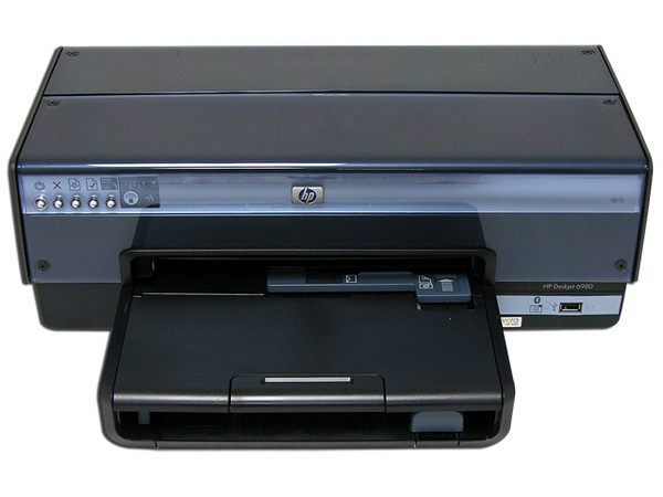 Impresora de Inyección a Color HP DeskJet 6980, 1200dpi, 802.11b o g Wi-Fi incorporado, Ethernet, USB 2.0