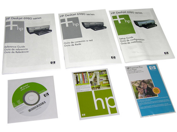 Impresora de Inyección a Color HP DeskJet 6980, 1200dpi, 802.11b o g Wi-Fi incorporado, Ethernet, USB 2.0