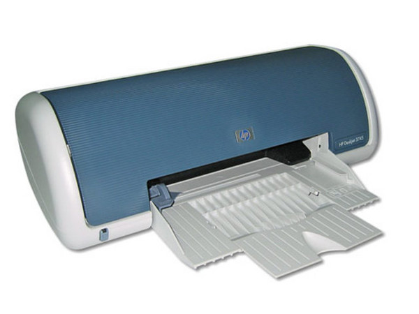 Impresora de Inyección a Color HP DeskJet 3745, resolución 4800x1200 dpi optimizados.