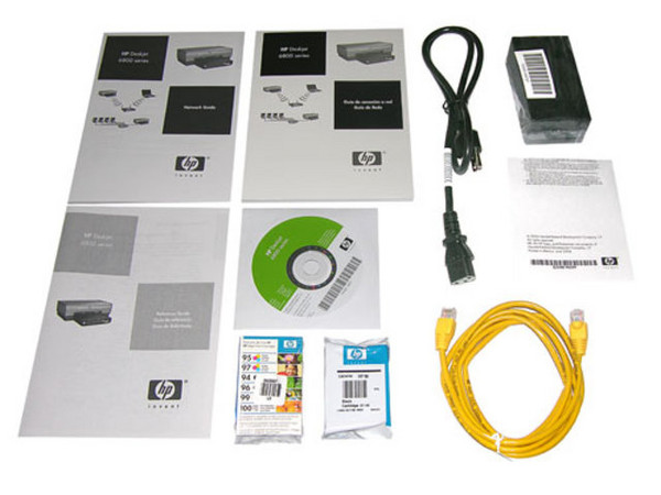 Impresora de Inyección a Color HP DeskJet 6840, resolución 4800x1200 dpi, Inalámbrica.