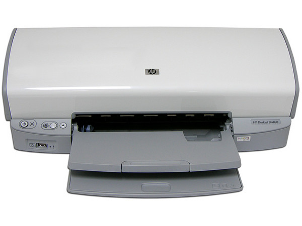 Impresora de Inyección a Color HP DeskJet D4160, resolución 4800 x 1200 dpi.